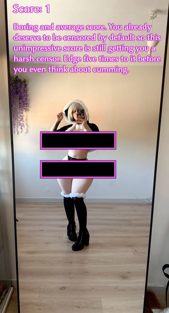 time to play a guessing game to see what censor you deserve! (image 1 of 5)