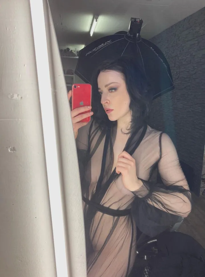 This sheer dress leaves nothing to your imagination
