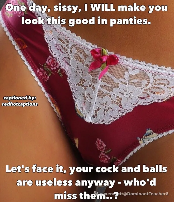Submissive devotional sissy