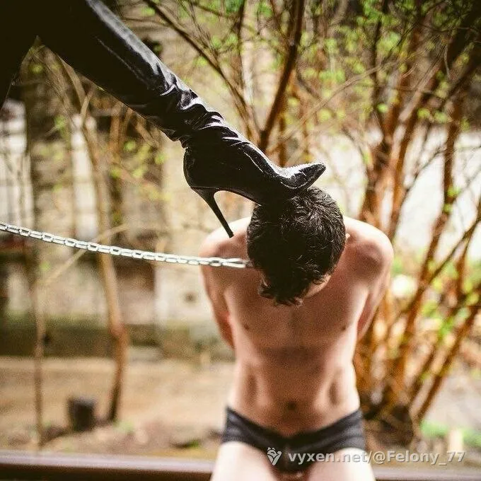 Stay under My heel where you belong!