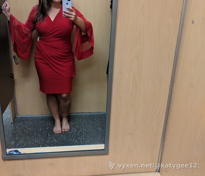 Red dress!